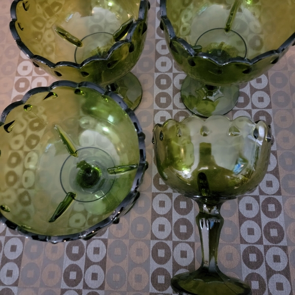 Vintage 4-Pc Indiana Glass - Picture 4 of 7